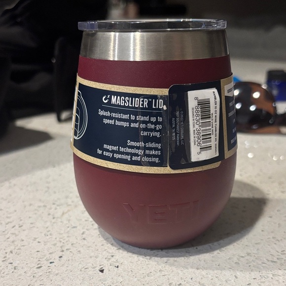 Yeti Maroon Wine Tumbler with MagSlider Lid - Picture 2 of 6